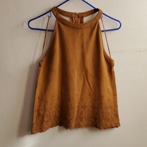 Zara Laser Cut Top Size Large